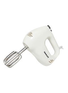 اشتري Hand Mixer, Plastic Body, 5 Speed With Chromed Beaters 1 L 150 W ADHM9120 White في الامارات