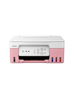 اشتري Canon PIXMA G3430 Wireless Colour 3-in-1 Refillable MegaTank Printer, Pink في الامارات