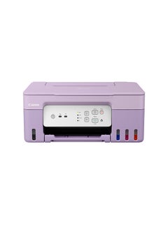اشتري Canon PIXMA G3430 Wireless Colour 3-in-1 Refillable MegaTank Printer, Purple Purple في مصر