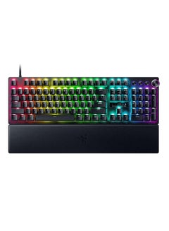 Buy Huntsman V3 Pro Mechanical Keyboard, Analog Optical Switch Gen-2, Firm Leatherette Wrist Rest, Doubleshot PBT Keycaps, Detachable Type-C Cable, ENG (US) Layout, Black | RZ03-04970100-R3M1 in UAE