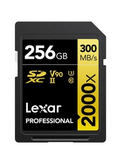 Buy Professional 2000x SDHC UHS-II cards, up to 300MB/s read 260MB/s write C10 V90 U3 256 GB in UAE