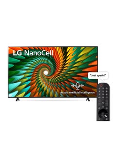 اشتري 65 Inch Nano Cell 4K Smart TV 65NANO776RA Black في الامارات