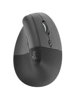 اشتري 910-006473 Wireless Mouse Vertical Mouse Graphite Black في السعودية
