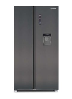 اشتري Side By Side Refrigerator With Water Dispenser, Multi Air Flow, Led Display, Inverter Compressor, Door Alarm, No Frost Cooling System, Twist Ice Maker 700 L KR-SBS 700WIM Inox في الامارات