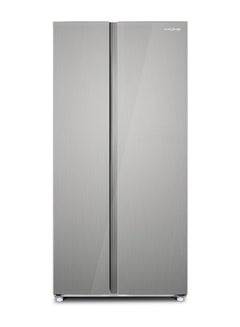 Buy Side By Side Refrigerator With Multi Air Flow System, Electronic Touch Temperature Control, Door Alarm, No Frost Cooling System Twist Ice Maker, 1 Year Warranty KR-SBS 601SM Inox in UAE