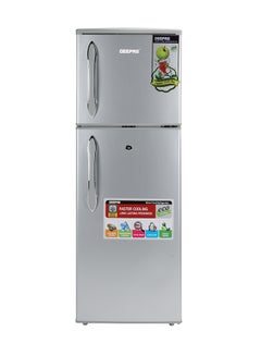 اشتري Energy Saving Double Door Direct Cool Refrigerator With Faster Cooling 132 L 120 W GRF1857WPN-1 Grey في السعودية
