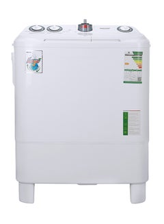 Buy Semi Automatic Top Load Washing Machine With Durable Body 7 kg 670 W GSWM6493-1 White in Saudi Arabia