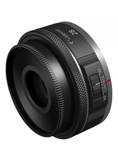 اشتري RF28mm F2.8 STM Lens, RF Mount, Wide-Angle, For Full-Frame Cameras Black في مصر