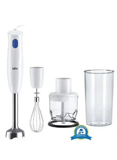 Buy MultiQuick 1 Hand Blender With Chopper MQ10.202M WH White in UAE