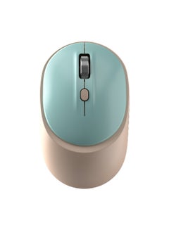 Buy Wireless Bluetooth Mouse M231 Mute Dual Mode 800-1600DPI Mice Bluetooth/2.4G Wireless Mouse Ultra Long Lasting Compatible with All Devices Blue/Beige in UAE