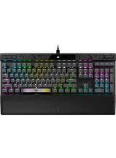 Buy K70 Max RGB Full-Size Mechanical Keyboard, Corsair MGX Switches, Magnetic Wrist Rest, Double-Shot PBT, Full Key (NKRO), 100% Anti-Ghosting, Wired Connectivity | CH-910961G-NA Black in Saudi Arabia