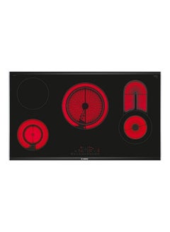 اشتري Series 6 Built-In Hob 5 Burners Glass Material PKC975FB2M Ceramic Black في السعودية