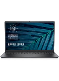 اشتري Vostro 3510 Laptop With 15.6-inch HD (1366x768) Display, Intel Core i3-1115G4 Processor/4GB DDR4/256GB SSD/Intel UHD Graphics with shared graphics/Windows 11 Home/ English/Arabic Black في السعودية