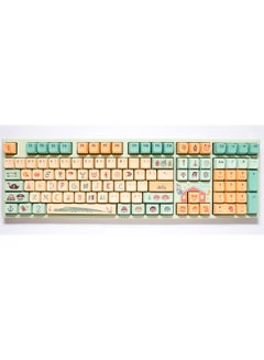 اشتري Dimanche Peter Pan Neverland One 2 Pro White LED Dye Sub PBT Limited Mechanical Keyboard Multicolour في الامارات