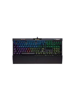 اشتري K70 RGB MK.2 Rapidfire Mechanical Gaming Keyboard - Cherry MX Speed (CH-9109014-NA) Black في الامارات