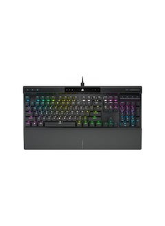 Buy K70 PRO RGB Optical-Mechanical Gaming Keyboard with PBT DOUBLE SHOT PRO Keycaps Black in Saudi Arabia