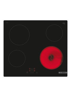 Buy Ceramic Radiant Cooktop Hob 4 Burners PKE611BA2E Black in Saudi Arabia