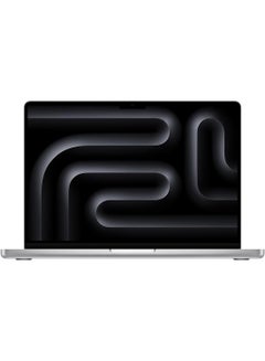 Buy 2023 Newest MacBook Pro MRX63 Laptop M3 Pro chip with 11‑core CPU, 14‑core GPU: 14.2-inch Liquid Retina XDR Display, 18GB Unified Memory, 512GB SSD Storage And Works with iPhone/iPad English Silver in UAE