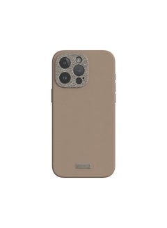 اشتري Napa Apple iPhone 15 Pro Max 2023 Case - Eco-Friendly Leather Cover, MagSafe Compatible, Drop Protection, Metal Lens Frame, Supports Wireless Charging Brown في الامارات