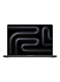اشتري 2023 MacBook Pro Laptop M3 Pro chip with 12‑core CPU, 18‑core GPU: 16.2-inch Liquid Retina XDR Display, 18GB Unified Memory, 512GB SSD Storage And Works with iPhone/iPad English/Arabic Space Black في مصر