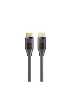 Buy HDMI 2.0 Cable, 4K@60Hz HDMI to HDMI Slim 10m Cable with 3D Video Support, 9Gbps Bandwidth, Ethernet Support and Gold-Plated Connectors for Laptops, Smart TVs, Monitors, ProLink4K60-10M Black in Saudi Arabia
