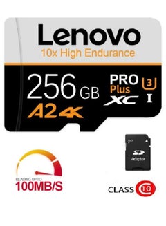 Buy A2/4K Micro SD Card Class 10 Pro Plus High Speed Memory Card 100Mb/s Reading SD Speed For Tablet PC/Phone 256 GB in Saudi Arabia