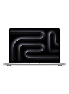 اشتري 2023 MacBook Pro Laptop M3 chip with 8‑core CPU, 10‑core GPU: 14.2-inch Liquid Retina XDR Display, 8GB Unified Memory, 1TB SSD Storage And Works with iPhone/iPad English/Arabic Silver في السعودية