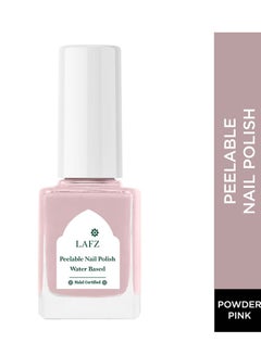 Buy Peelable Nail Polish Easy-To-Apply Easy-To-Remove Powder Pink in UAE