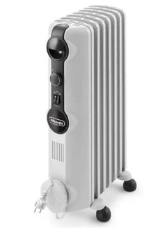 Buy Oil Heater, 7 Fins 1500 W TRRS0715 White in Egypt