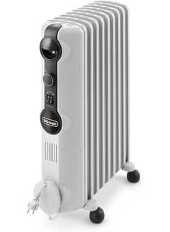 Buy Oil Heater, 9 Fins 2000 W TRRS0920 White in Egypt