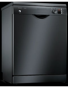 Buy Dishwasher Series 2 Free Standing 12 Person 60 Cm 5 Programmers 9.5 L 2400 W SMS25AB00V Black in Egypt