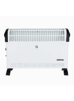 Buy Geepas Convector Heater- GRH28538UK| High Performance Heater with 3 Heating Powers, Adjustable Thermostat| Overheat Protection, Perfect for Heating Homes, Offices, Small Living Spaces, Etc 2000 W GRH28538UK White in UAE