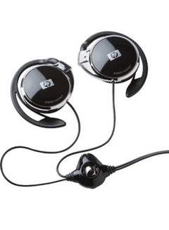 Buy HP Stereo Wired OVER-Ear Headphones BLACK BLACK in Egypt