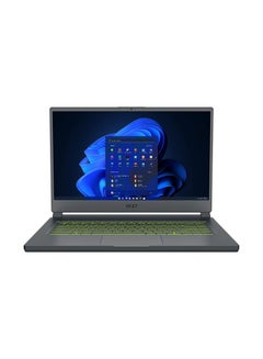 اشتري Delta 15 Gaming Laptop With 15.6-Inch Display, AMD Ryzen R7-5800H Processor/16GB RAM/1TB SSD/AMD Readon RX6700M Graphics Card/Windows 11 English Grey في الامارات