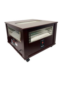 اشتري Quartz Heater With 4 Heating Level 2000 W GVHT-3441 Brown في السعودية