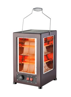 اشتري Quartz Heater With 4 Heating Level 2000 W GVHT-3442 Brown في السعودية