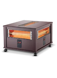 اشتري Decorative Electric Heater - Quartz 2400 W GVHT-3441 Brown في السعودية