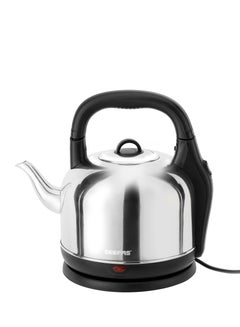 Buy SS Electric Kettle, 6L, Auto Cut Off, 360 Degree Rotation, Boil Dry Protection, Steam Switch For Automatic Power Off When Water Boiled, Concealed Heating Element, safety & Easy Cleaning 6 L 2400 W GK38035 Silver & black in Saudi Arabia