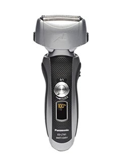 Buy ES-LT41 Men's 3-Blade Arc 3 Wet And Dry Rechargeable Electric Shaver With Nanotech Blades Black/Grey in UAE