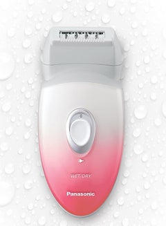 Buy ES-EU20 3 In 1 Wet And Dry Epilator For Women Pink in UAE