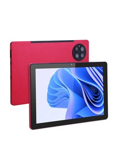 اشتري 10.0 Inches Android Adults Tablet 512GB Storage Supports Sim Dual Camera Long Battery Life Gaming Tablet With Keyboard Red في الامارات