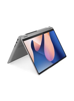 Buy IdeaPad Flex 5 Convertible Laptop With 14-inch (1920x1200) Display, Intel Core I7-1355U Processor/16GB RAM DDR4/512GB SSD/Windows 11/Intel Iris Xe Graphics/ English/Arabic Arctic Grey in Saudi Arabia
