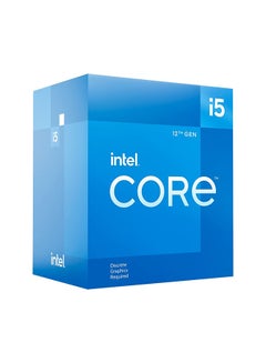 Buy Core i5-12400F 12th Gen Alder Lake Desktop Processor, 6 Total Cores, 12 Threads, 18 MB Cache, 2.5 GHz Base Frequency, LGA 1700 Socket, 65W Power, 128 GB Max Memory Size, Box Blue in UAE