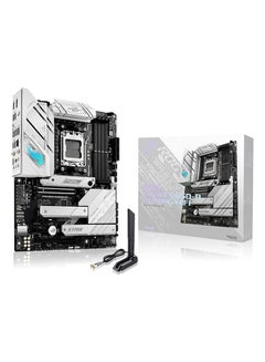 Buy Asus Rog Strix B650-A Gaming Wi-Fi ATX DDR5 Motherboard, AMD Socket AM5, B650 Chipset, 2.5Gb Ethernet, Bluetooth, WiFi 6E 6GHz, Max 128GB 4xDIMM Memory, PCIe 4.0x16, 3xM.2 Slot Black in UAE