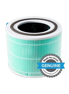 اشتري LEVOIT Core 300S True HEPA 3-Stage Toxin Absorber Replacement Filter, Core 300-RF-TX Green Core-300-RF-TX White في الامارات