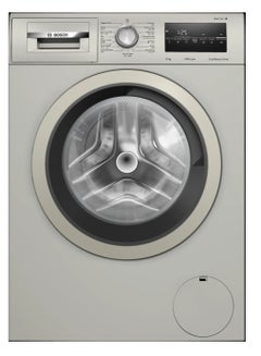 Buy Washer Machine Front Load Series 4 Spin 1400 RPM 2300 W 7 Programs LED Display Inox 8 kg WAN282X1EG Silver in Egypt