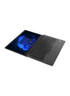 Buy ThinkPad E14 Gen 4 Laptop (Intel Core i7-1255U | 1.7 GHz, 16Gb Ram, 512Gb Ssd, Intel Iris Xe Graphics, 14" FHD, 1080P Camera FHD RGB ) Win 10 Pro English/Arabic black in Saudi Arabia