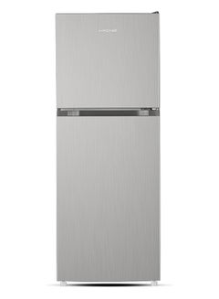 Buy 260L Double Door Top Mounted Refrigerator With Multi Air Flow System, No-Frost Cooling With Electronic Touch Temperature Control, Door Alarm, Big Twist Ice Maker KR-RFF 260SM Silver in UAE
