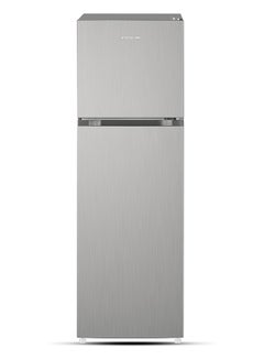 Buy 330L Double Door Top Mounted Refrigerator With Multi Air Flow System, No-Frost Cooling With Electronic Touch Temperature Control, Door Alarm, Big Twist Ice Maker KR-RFF 330SM Silver in UAE