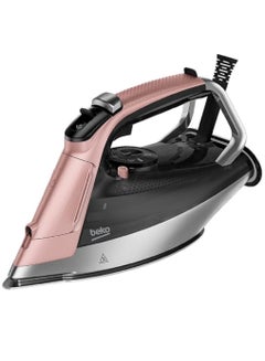 Buy Steam Iron 350 ml 3000 W SIM8130P Pink in UAE